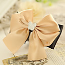 Women's Elegant Pure Champagne Bow Hair Clip