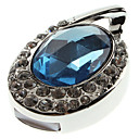 Sapphire Shaped Metal Material USB Stick 32G