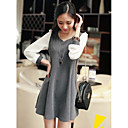 Women's Contrast Color Mini Dress