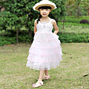 Nice Sleeveless Polyester/Tulle Wedding/Evening Flower Girl Dress