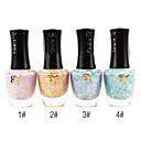 1PCS Top Coat pailletten Nagellak No.1-4 (17ml, verschillende kleuren)
