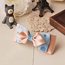 Women's Elegant Almond Bow Handmade Hair Tie