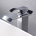 Hedendaagse RVS Water Fall chroom badkamer wastafel kraan