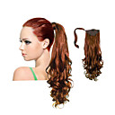 Top Grade Quality Synthetic Brown Curly Long Ponytails