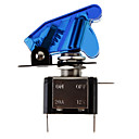 DIY Blaue LED Beleuchtet Toggle On / Off-Schalter für Auto (12V 20A)