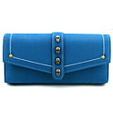 Women's Fashion Vintage Skull Rivet Wallet