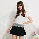 Las mujeres atan para Cutwork Two Piece Blusa