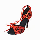 Customized Women's Lace Upper Latin / Ballroom Dance Shoes (More Colors)