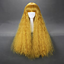 Exotic consideravelmente amarelo 80 centímetros Princesa Lolita peruca