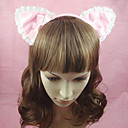 Roze Cotton Kattenoren Sweet Lolita hoofdband