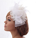Beautiful Silk Screen With Imitation Pearls Wedding/Bride Headdress Flower
