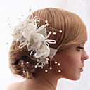 Schöne Kristall Garn mit Nachahmungen von Perlen Hochzeit / Braut Kopfschmuck Blume