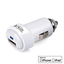 Dual USB Car Charger VC004 mit iPhone 4 Kabel 1,2 m für iPhone, iPad und vieles mehr (MFi Lizenz, verschiedene Farben)