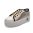 Cuero Plataforma Plataformas tacón alto con los zapatos con cordones de fiesta / noche (más colores)