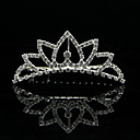 Hochwertige Legierung mit Strass Hochzeit Braut Tiara