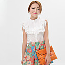 Camicia a maniche Ruffle donna