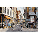 Printed Art Landscape China Town by Stanton Manolakas
