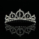Luxuriöse Legierung mit Strass Hochzeit Braut Tiara