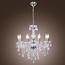 Lámpara Chandelier de Cristal con 8 Bombillas - GRAVESEND