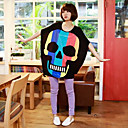 Women's Plus Size Skull Print T-Shirt