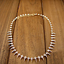 Moda Rivet Colar de Ouro da Mulher