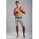 Men's Blue&Light Gray Fashion Long Underwear