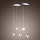 Lámpara Chandelier de Cristal con 5 Bombillas - BRILON