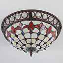 CONCARNEAU - Lustre Tiffany com 3 Lâmpadas