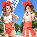 Women's Fashion Cute Three-piece Swimsuit