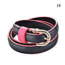 Candy Kleur Leather Bracelet (verschillende kleuren)