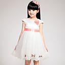 Nizza manica corta Tulle / abito da sposa / sera abito Flower Girl