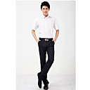 Men's Light Blue Check Short Sleeve Cotton Shirt