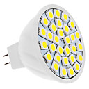 MR16 5W 30x5050 SMD 400-420LM 6000-6500K Natural White Light Bulb Spot LED (12V)