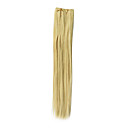22" Synthetic Hair Golden Popular Straight Wefted Hair Extensions