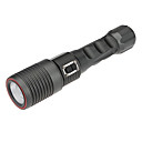 X3 Cree XML-T6 3-Mode Automatic Zoom LED Flashlight(1000LM, 1x18650, Gray)