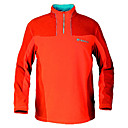Homens Ultra-Light Suporte Collar velo Roupas (vermelho)