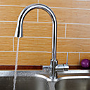 Contemporary Style chroom messing Centerset keukenkraan