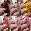 Round Bottle Paint Light Nail Lacquer Set(15ML*6)