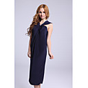 Women's Silk Halter Pleated Dress(100%Silk)