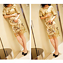 Women's Sequins Embroidery Dress