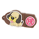 16GB Brown Pattern Happy Puppy con Terrestre Poder USB 2.0 Flash Drive