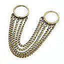 Frauen Weinlese Tassel bizyklischer Ring