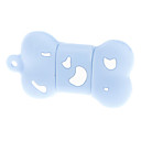 8GB Bowknot del estilo del hueso de perro USB 2.0 Flash Drive