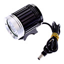 4-Mode 3xCree XM-L T6 LED de bicicleta e Farol (2800lm, 4x18650 Set Bateria, Preto)