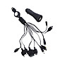  10-in-1 USB/Car Power Adapter/Charger for Cellphones