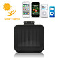  mini universele solar oplader voor iPhone, iPod, Android telefoon en USB-apparaten - zwart