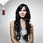 الجملة Capless Long 100% Human Hair Natural Look Curly Hair Wig 5 Colors To Choose