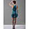  Sequined Fabric Sheath/ Column Scoop Short/ Mini Cocktail Dress inspired by Taylor Swift